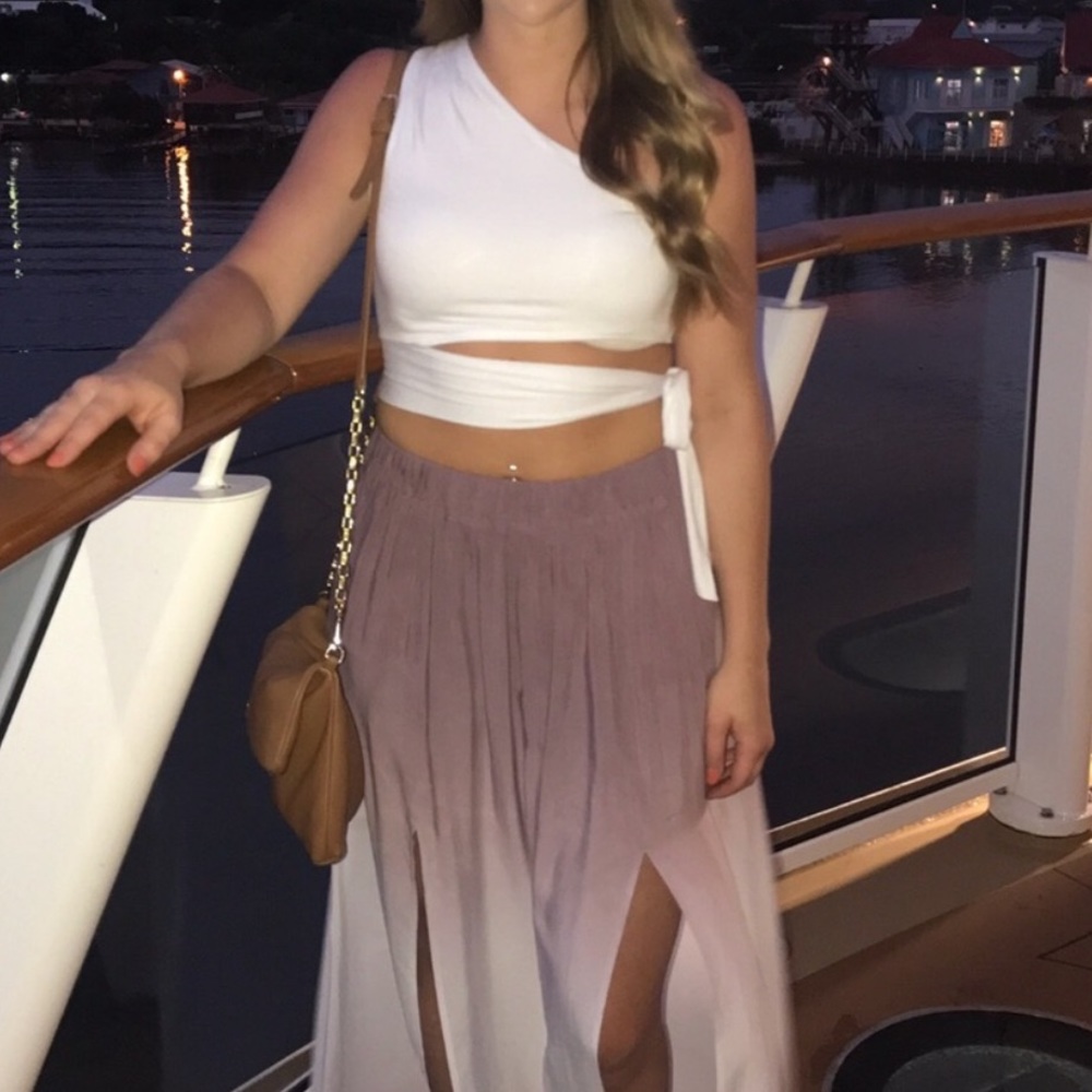 Revolve one shoulder top